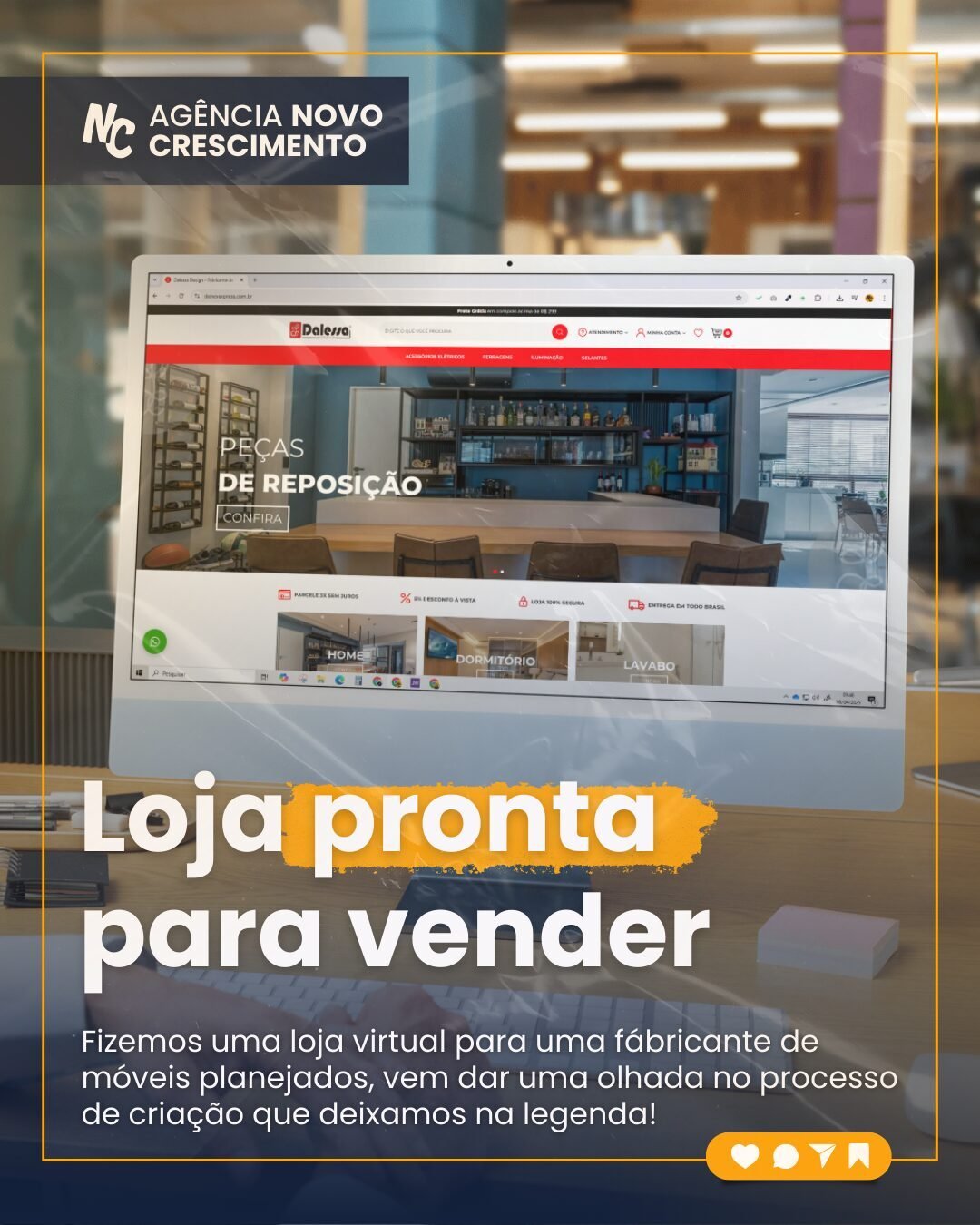 Postagens informativas modelo 1